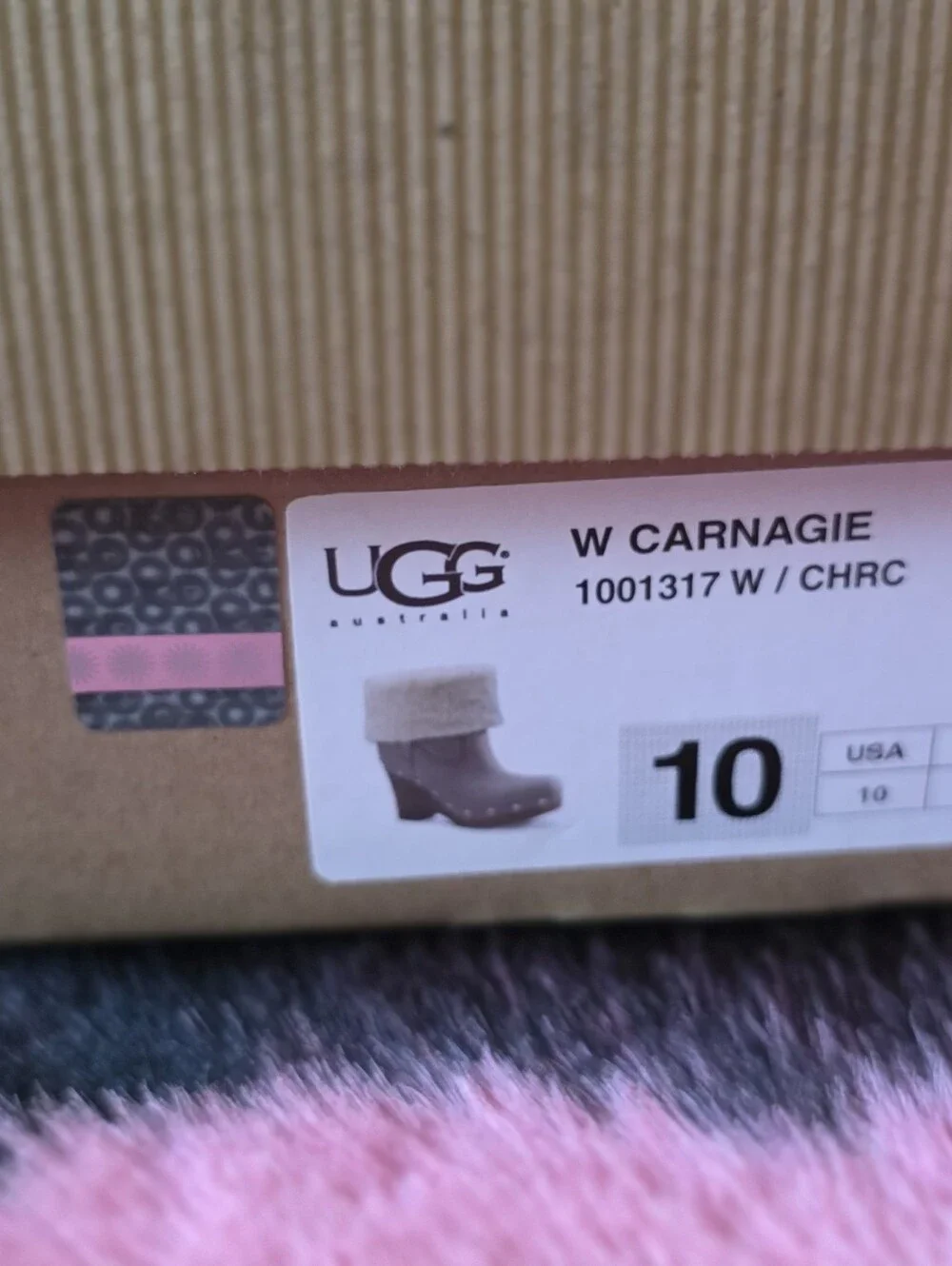 UGG only worn
